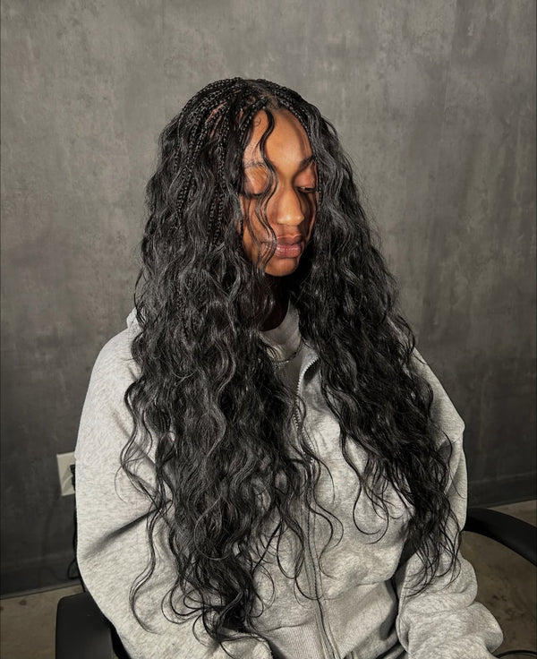 Human Hair Bulk - Pure Virgin Italy Curly