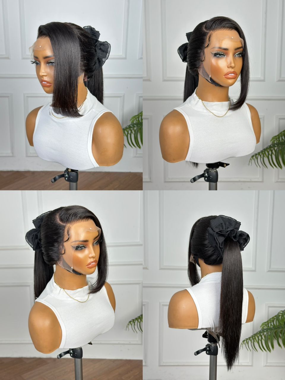 22" 360 Ponytail Wig