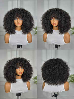 Curly Fringe Wig