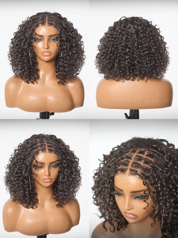 Bob Human Hair Braided Wig