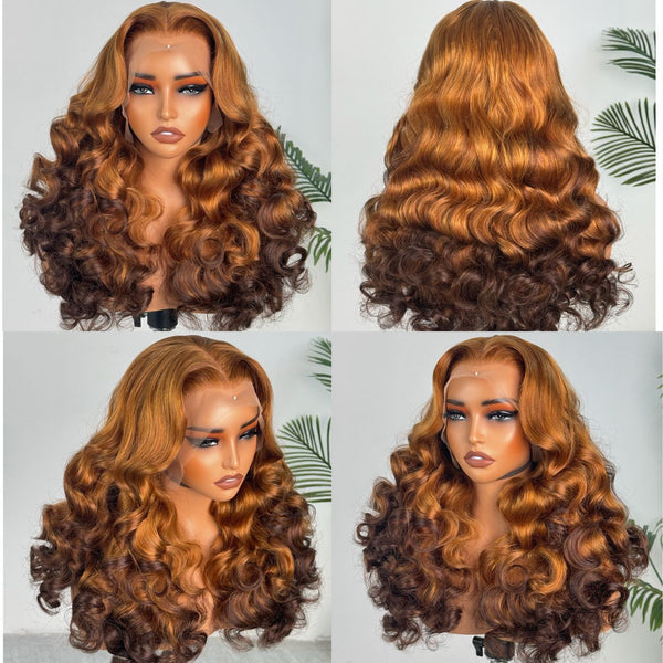 Marigold Luxe Waves™ – 13×4 Lace Frontal Wig (22″)