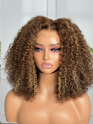 Aurora Deep Curl 5×5 Lace Wig