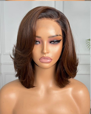 Hazel Flip™ – 4×4 Lace Closure Bob