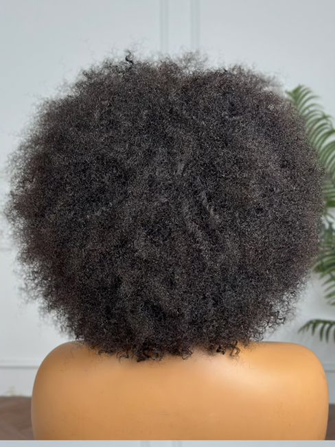 NJ Afro Curl™ – 8″ Lace Front Wig